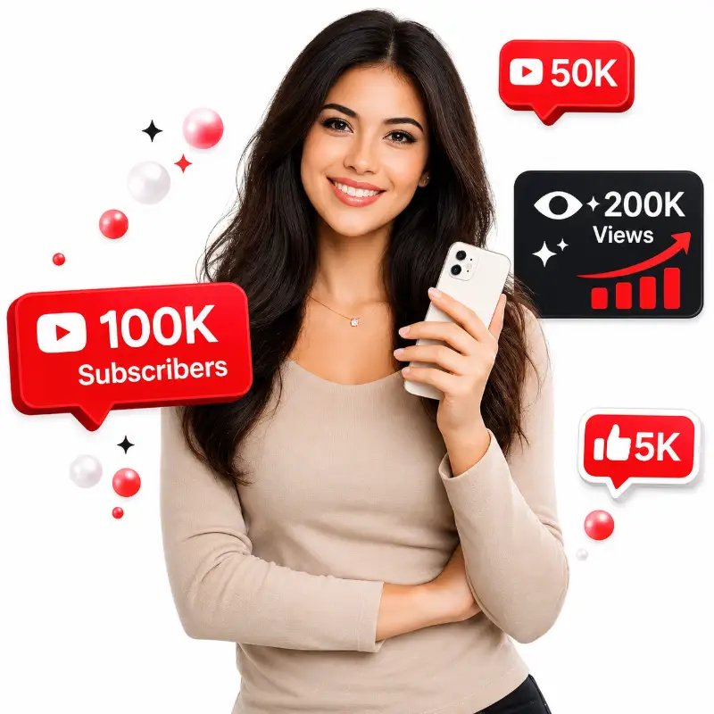 Buy YouTube Subscribers, Views And Other Growth Services