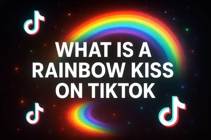 What is a rainbow kiss on tiktok